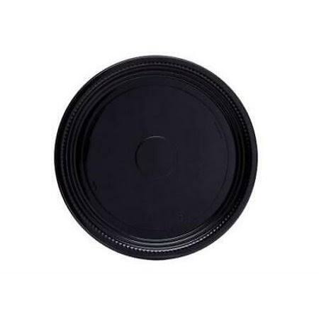 16 inch Round Black Pet Platters J763