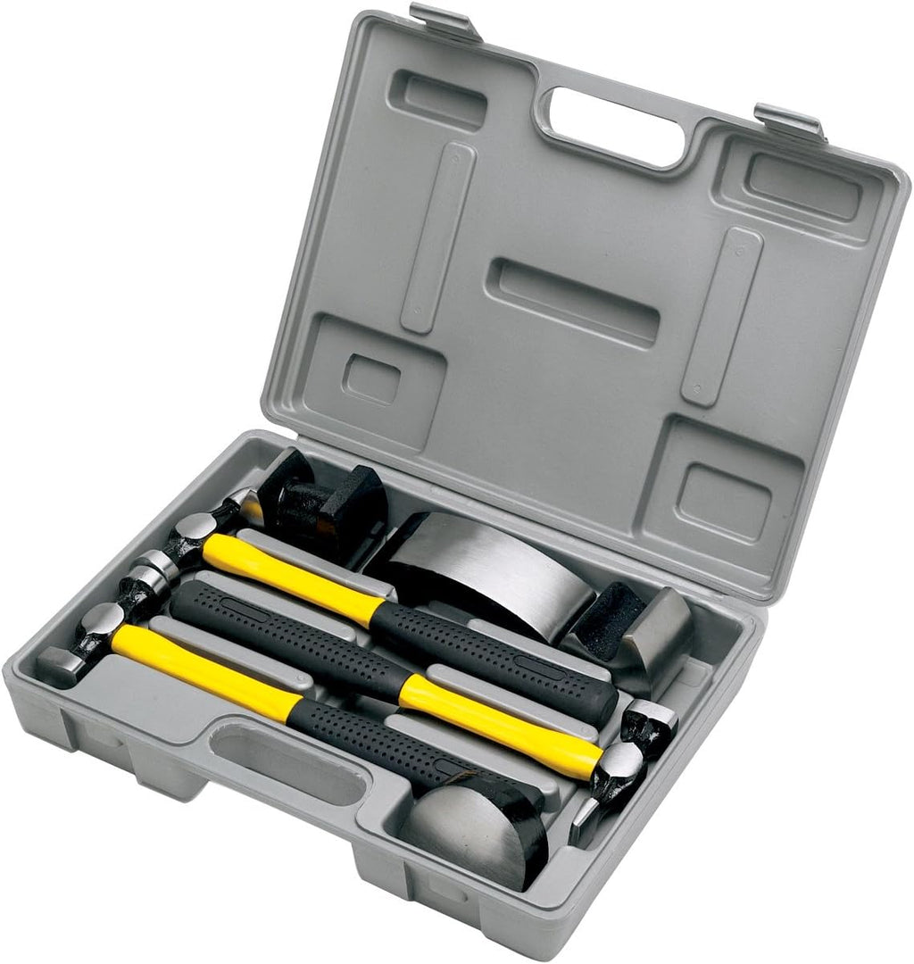 7-Piece Auto Body Repair Kit with Hammers and Dollies I409143