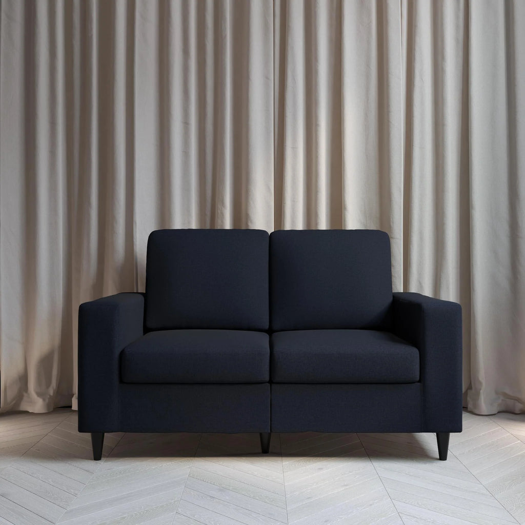 Gray Linen 2 Seater Sofa Q915386