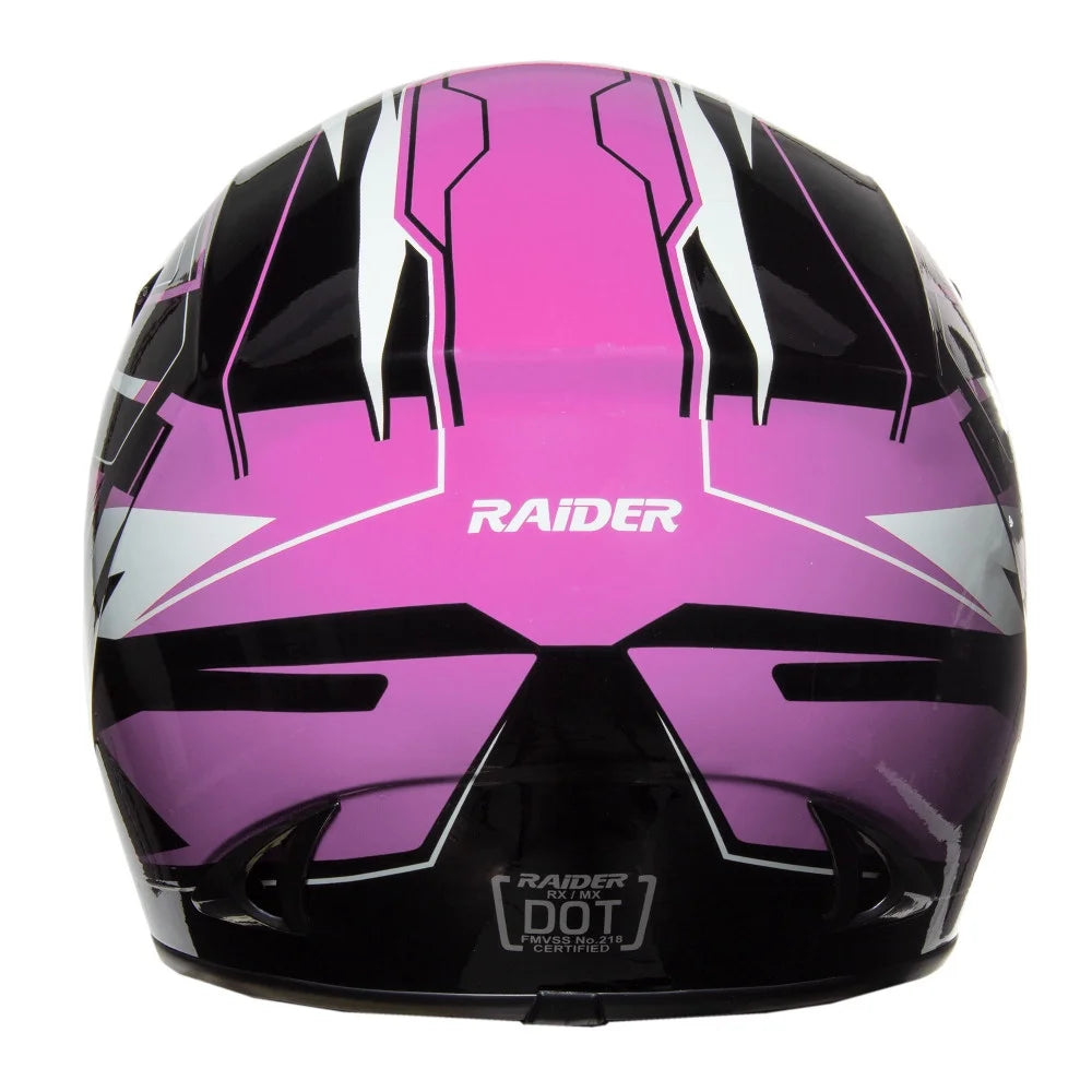Pink Open Face Helmet Z21824
