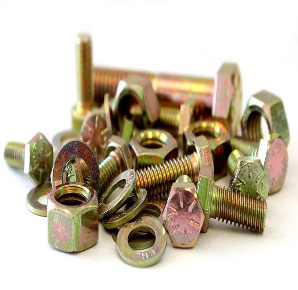 3,765 Piece Grade 8 Coarse Thread Nut Bolt & Washer Assortment Kit Y41217