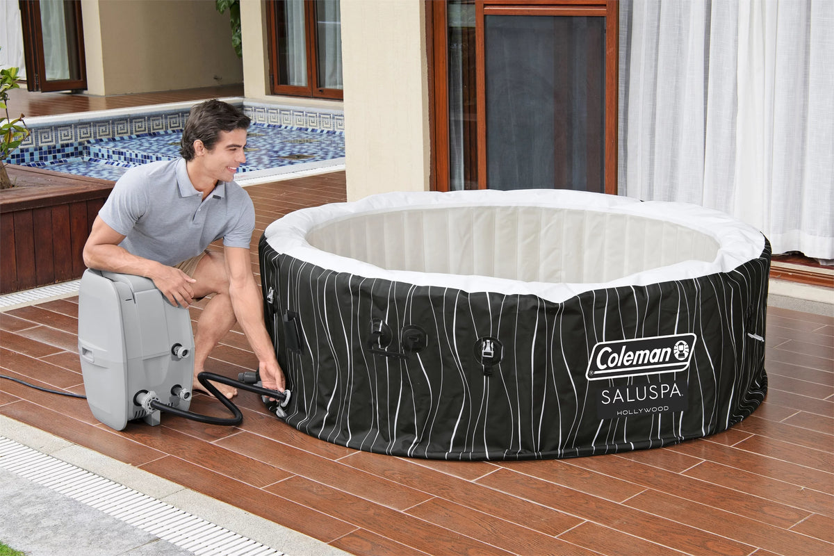 Inflatable Hot Tub with LED Lights B65607