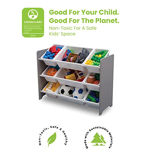 9 Bin Plastic Toy Organizer M153