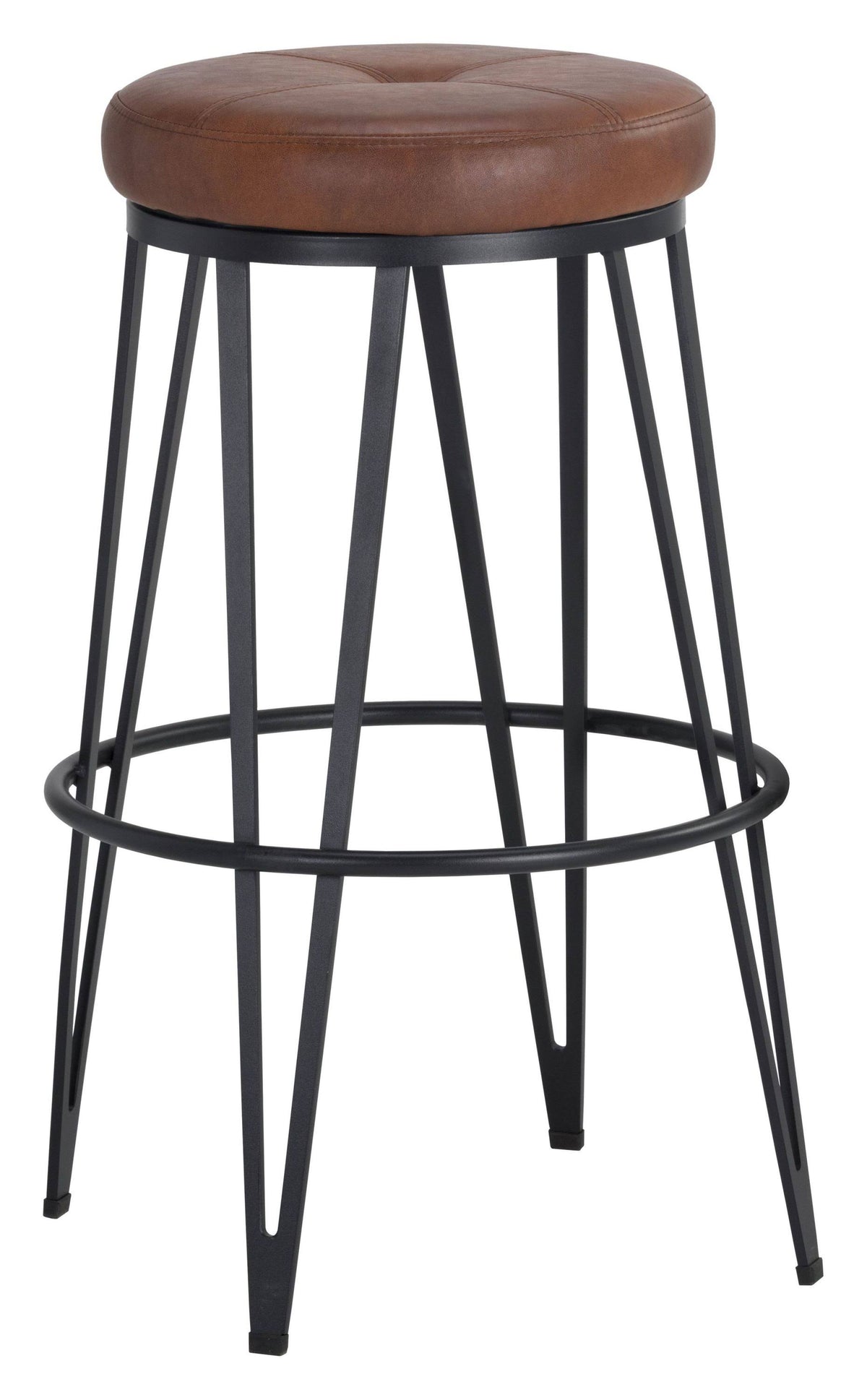 Black Swivel Barstool N5715