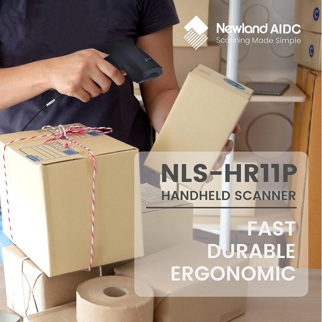 1D Handheld Barcode Scanner with Stand S2219