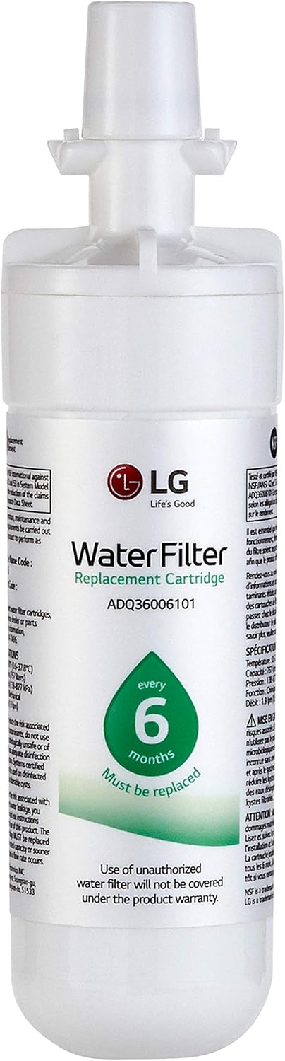 White Refrigerator Water Filter M751824