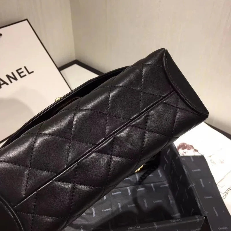 Flap Bag With Top Handle G688