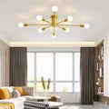 Gold Semi Flush Mount Light K33275