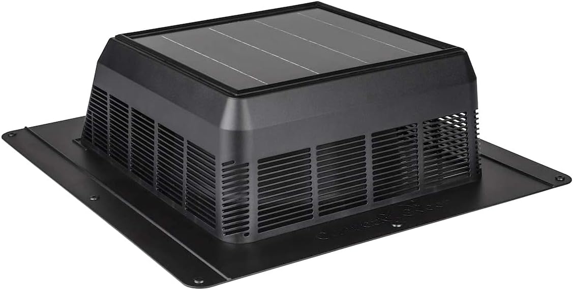 Solar Powered Polycarbonate Vent, 400 CFM V34131