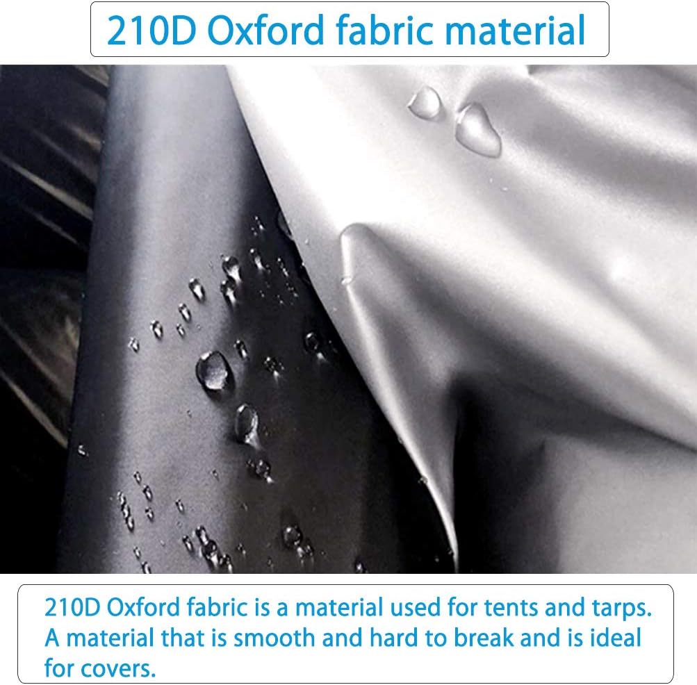 Half Car Cover Waterproof 210D Oxford Fabric X505615