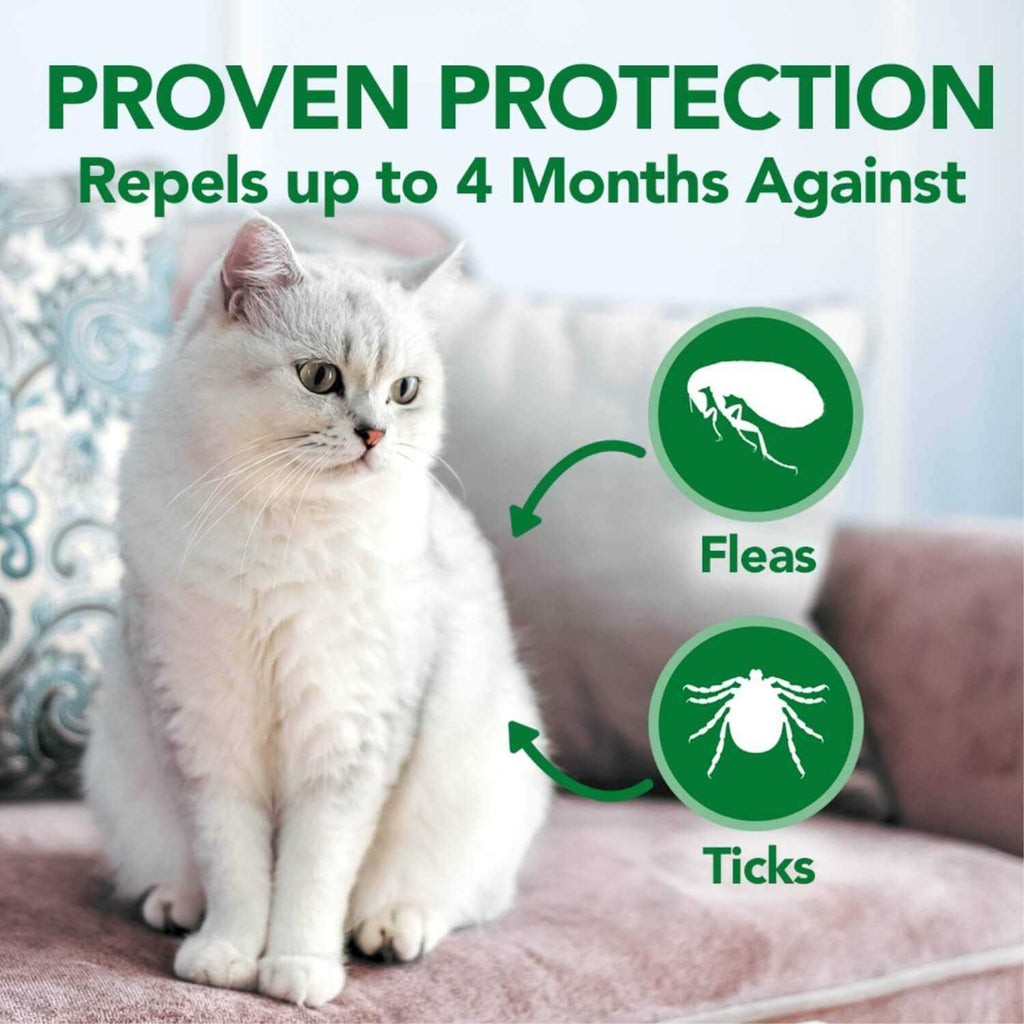 Flea & Tick Repellent Collar for Cats D2489