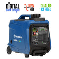 4000 Peak Watt Dual Fuel Portable Inverter Generator A750