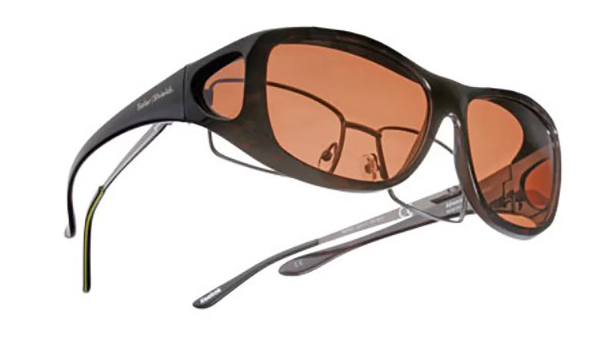 Tortoise Rectangle Sport Sunglasses V21787