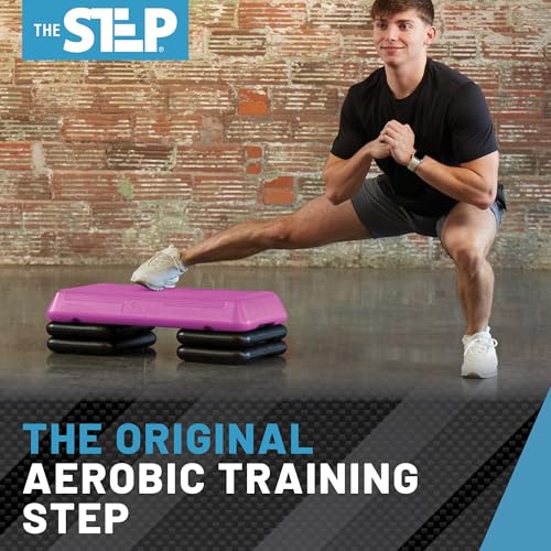 Exercise Step Platform with 2 Risers M7683