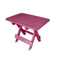 Folding Side Table Merlot Dark Red G3688