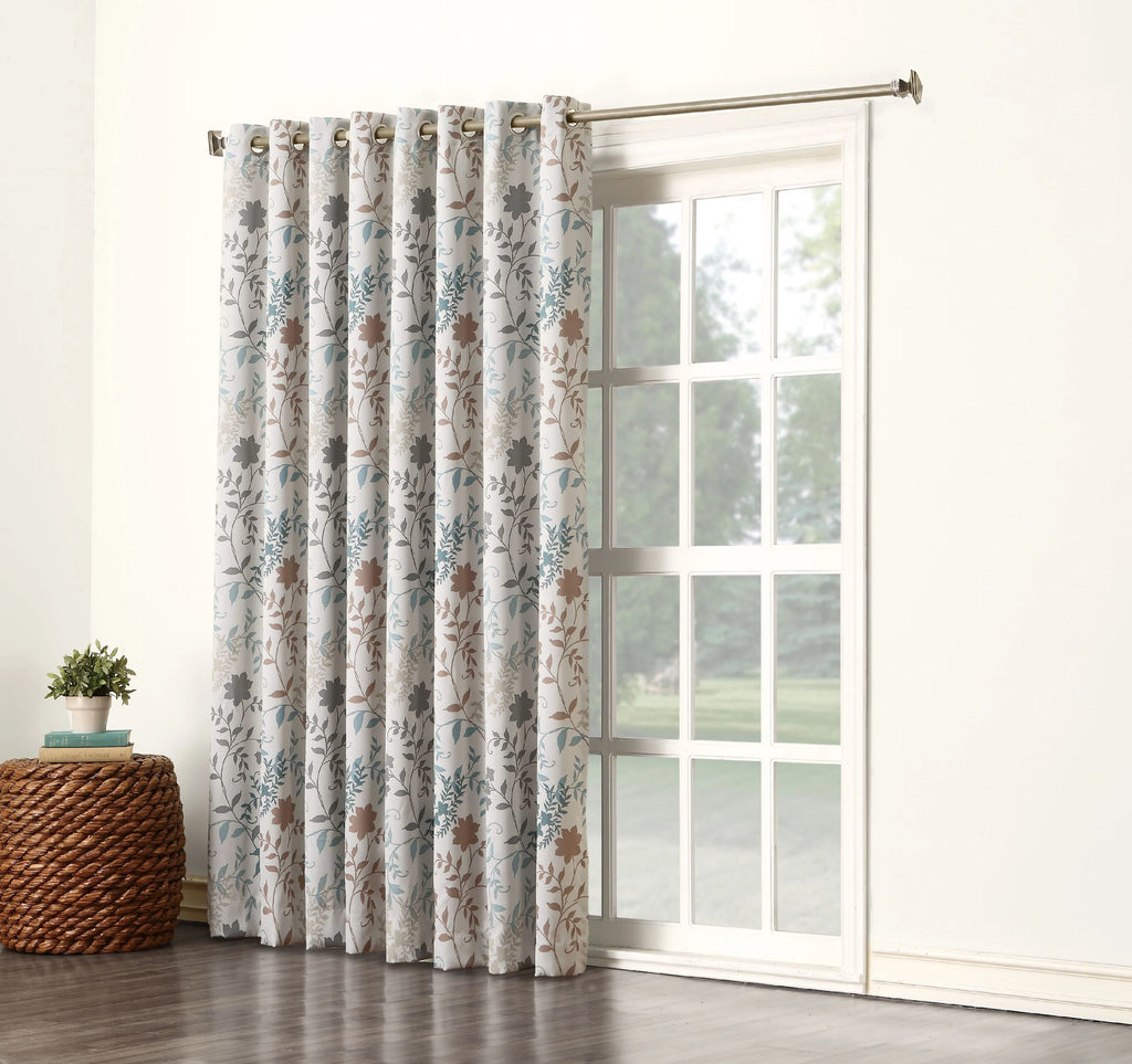 Gray Room Darkening Patio Panel L473400