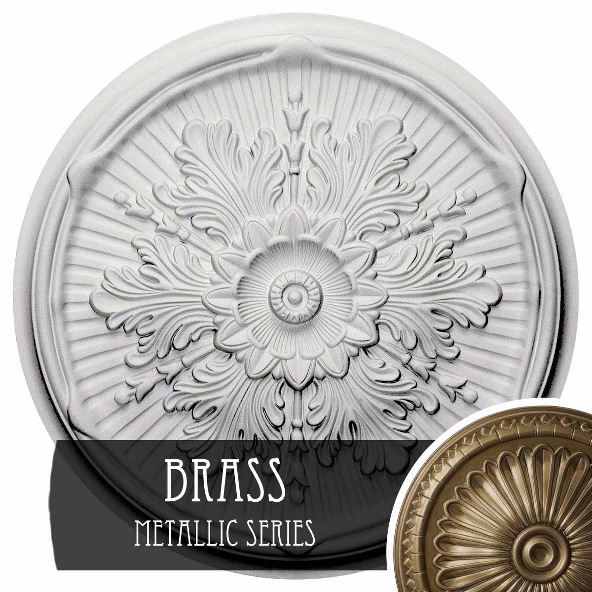 Brass Ceiling Medallion H86554