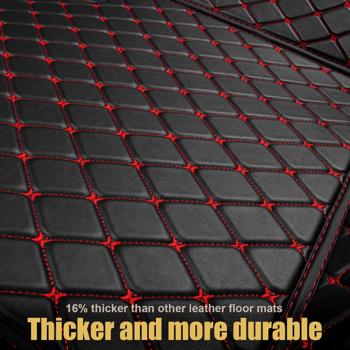 Leather Custom Floor Mats for Toyota Camry W376