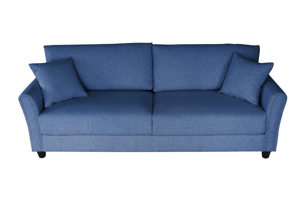 Linen Upholstered 3-Seater Loveseat L144681
