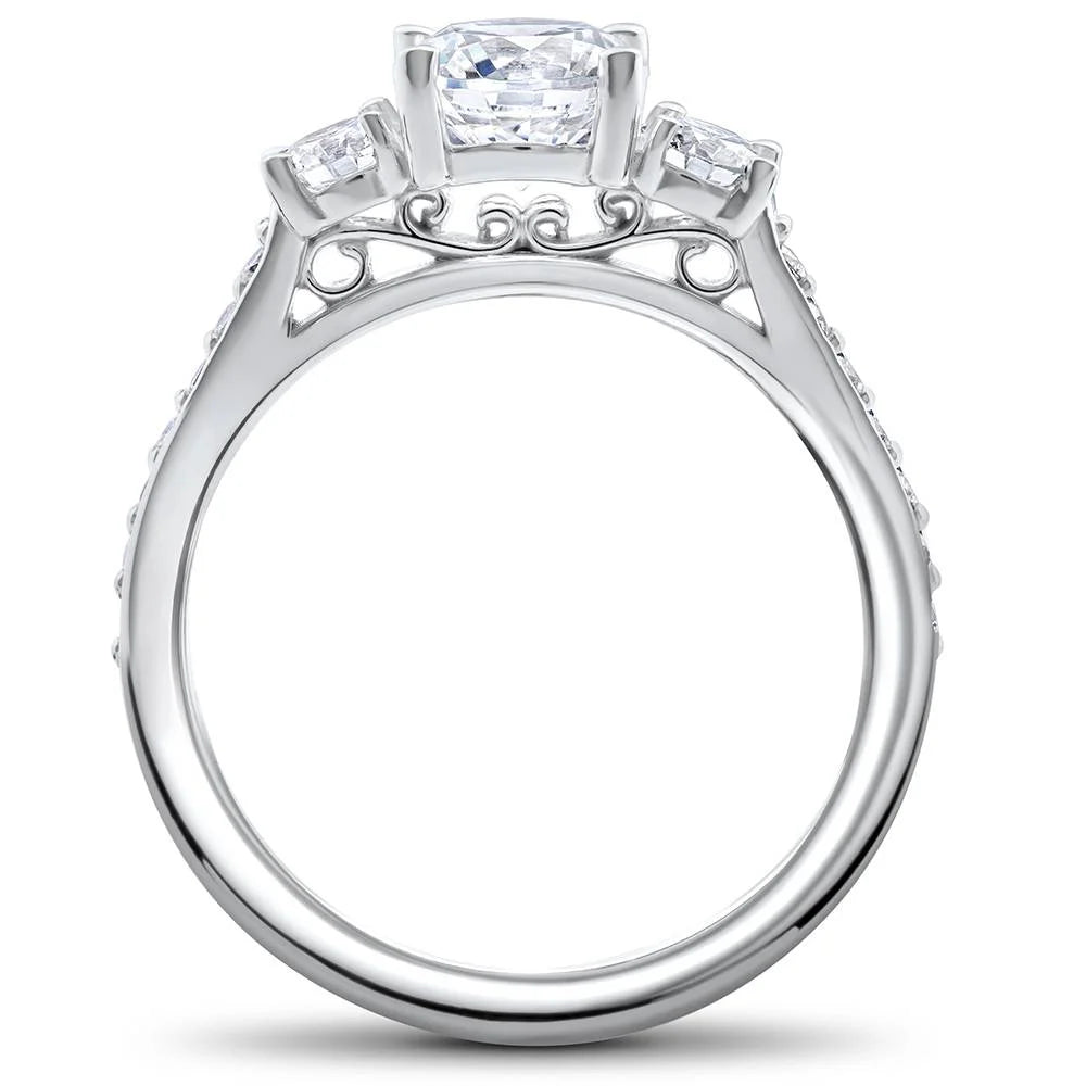 1 1/2 ct Round Diamond Engagement Ring Setting E655265