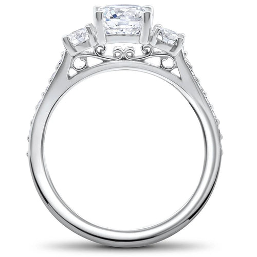 1 1/2 ct Round Diamond Engagement Ring Setting E655265