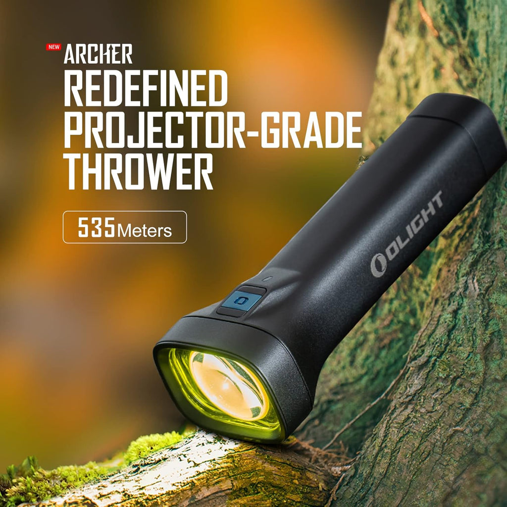 1000 Lumens Handheld Flashlight with 535 Meter Beam Distance U98970