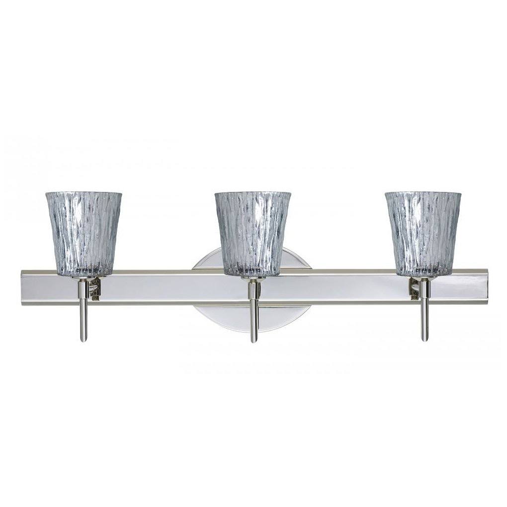 Chrome Silver Foil LED Wall Light I767