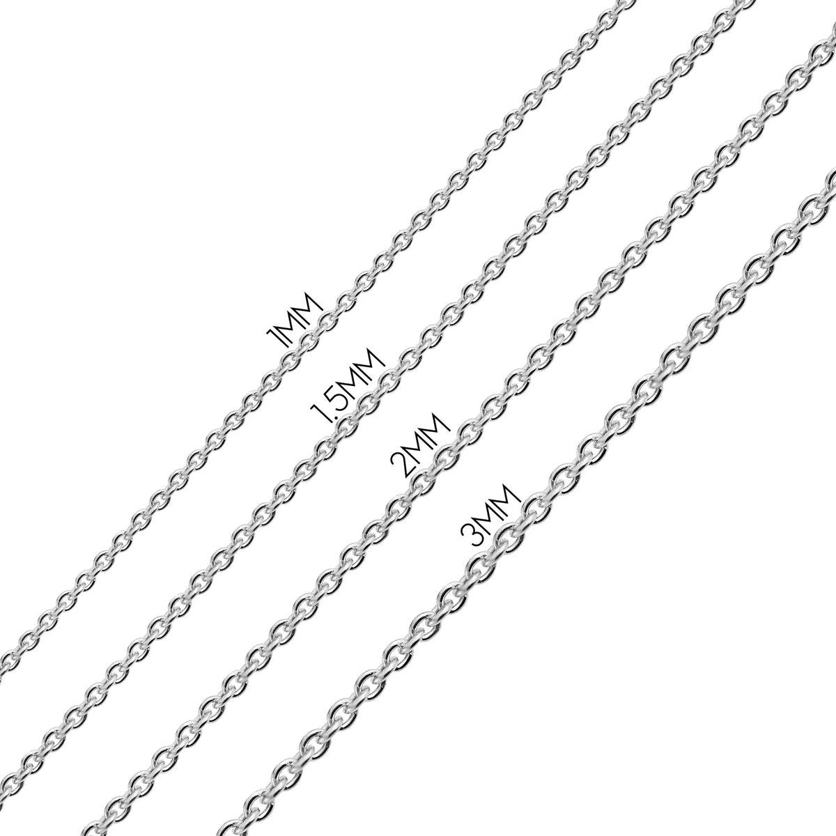 14K Gold Figaro Chain Necklace V46184