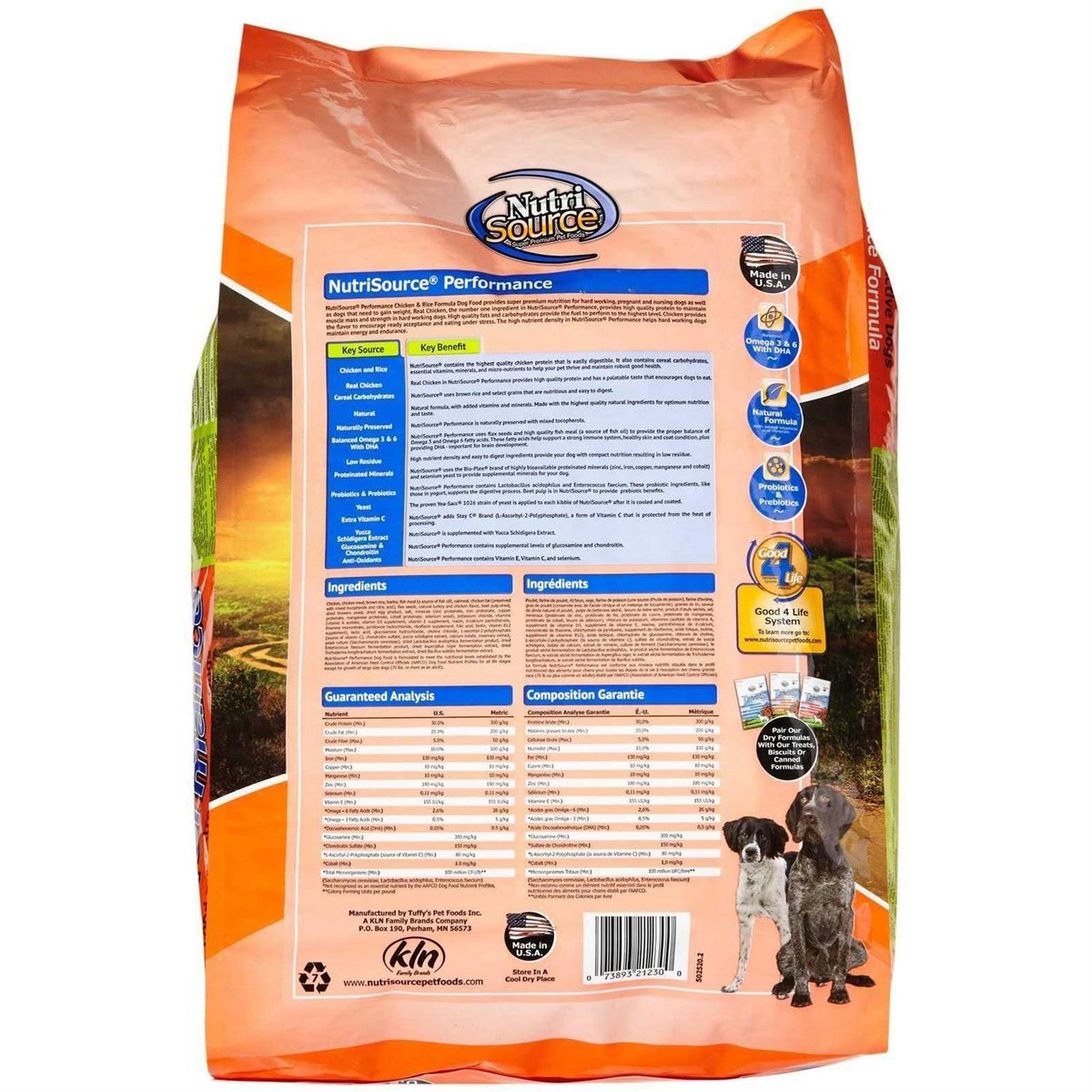 Chicken & Rice Dry Dog Food L853