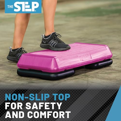 Exercise Step Platform with 2 Risers M7683