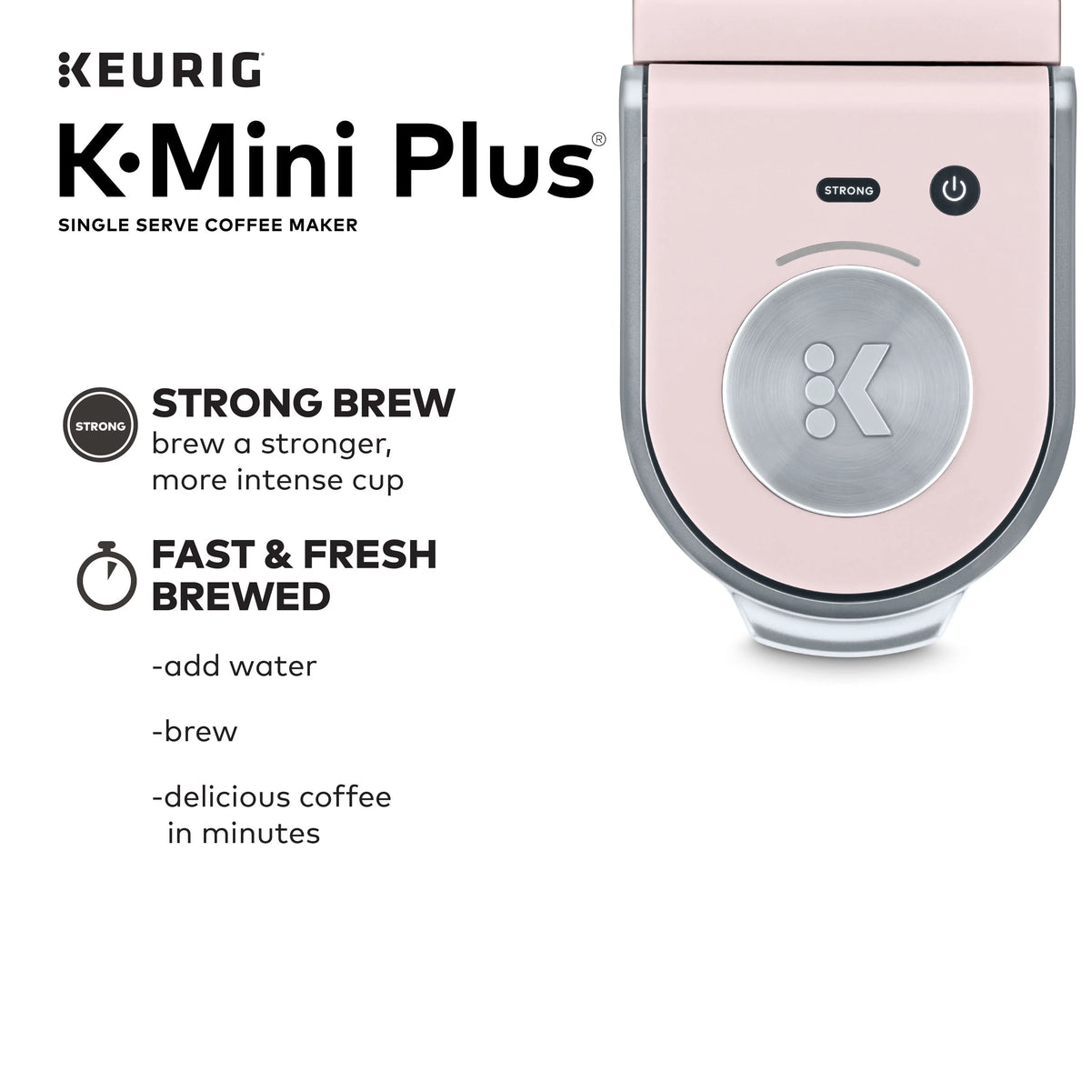 Single Serve K-Cup Pod Coffee Maker W3209