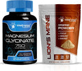 Magnesium Glycinate Capsules 750mg Lions Mane Powder 2000mg B51136