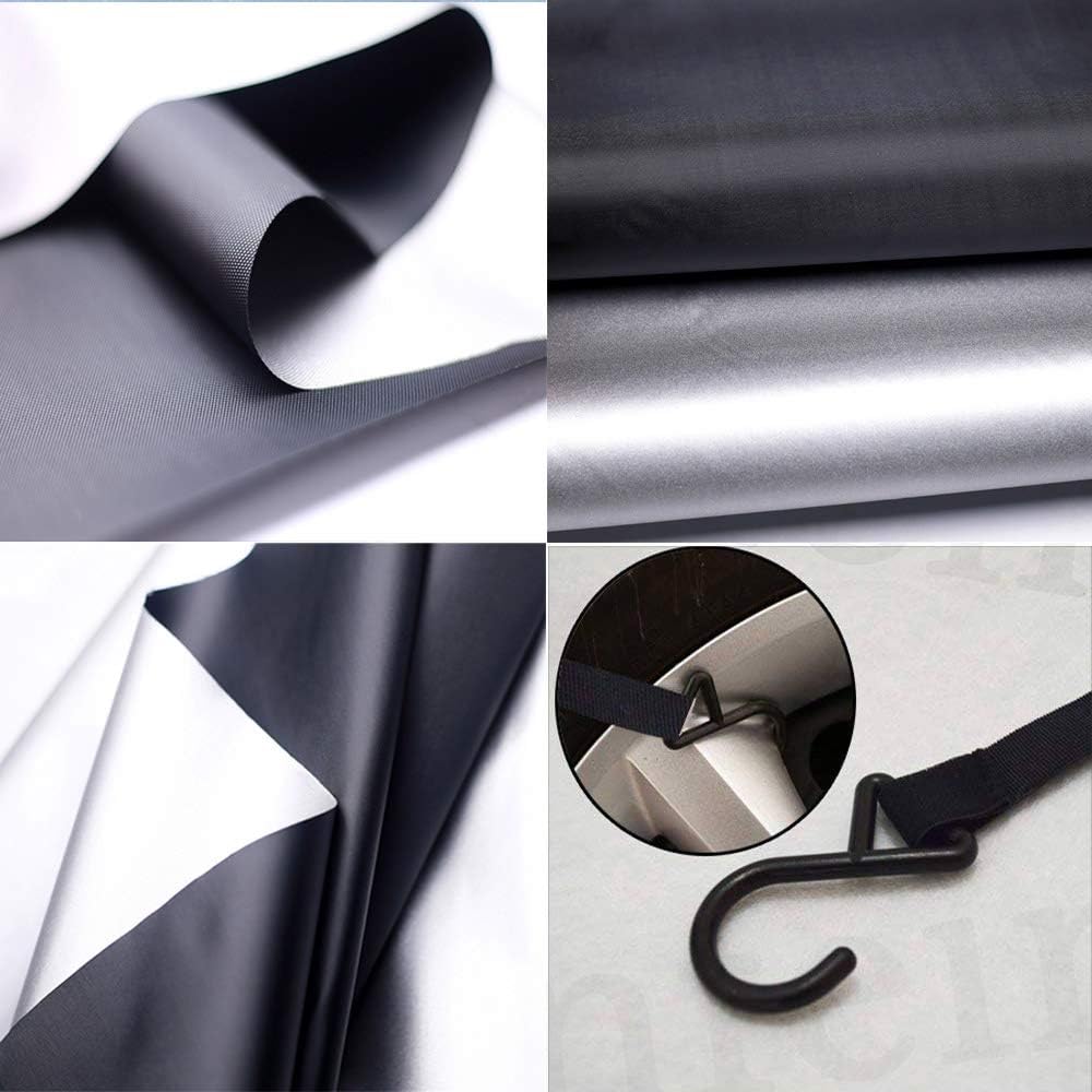 Half Car Cover Waterproof 210D Oxford Fabric X505615