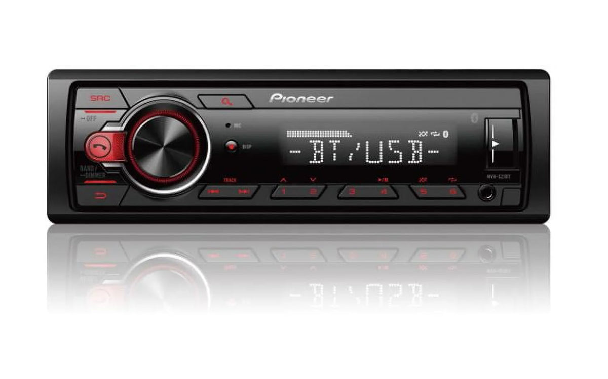 Single Din Bluetooth Car Stereo Digital Media Receiver C492921