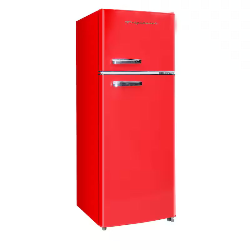 Retro Mini Refrigerator with Top Freezer F6431