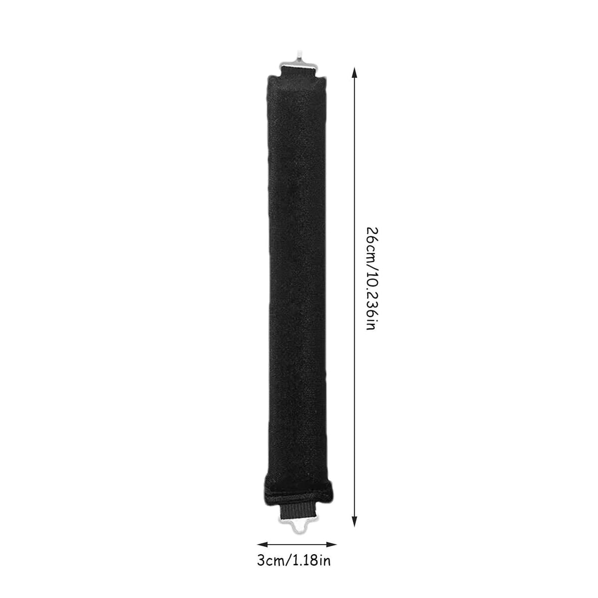 Velvet Heatless Curling Rods with Hook J383
