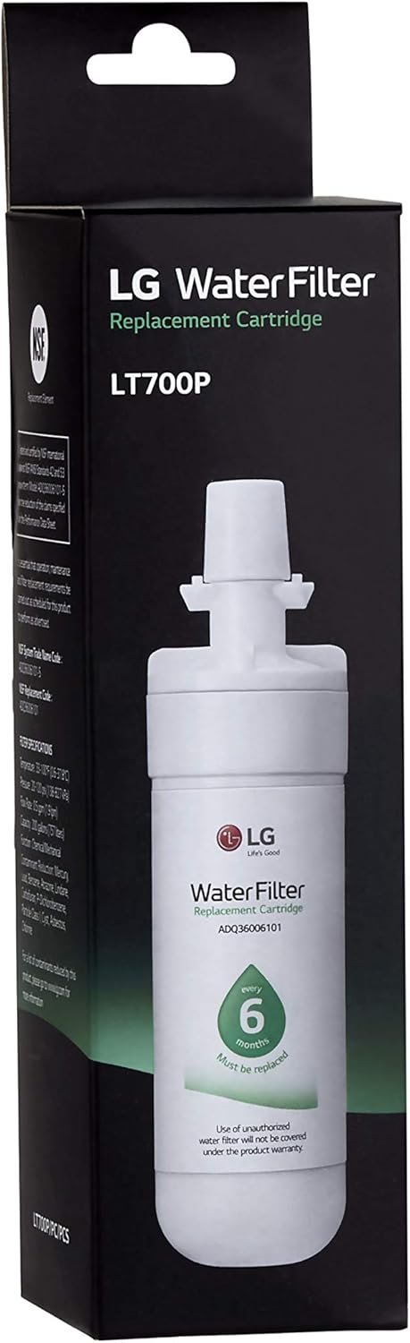White Refrigerator Water Filter M751824