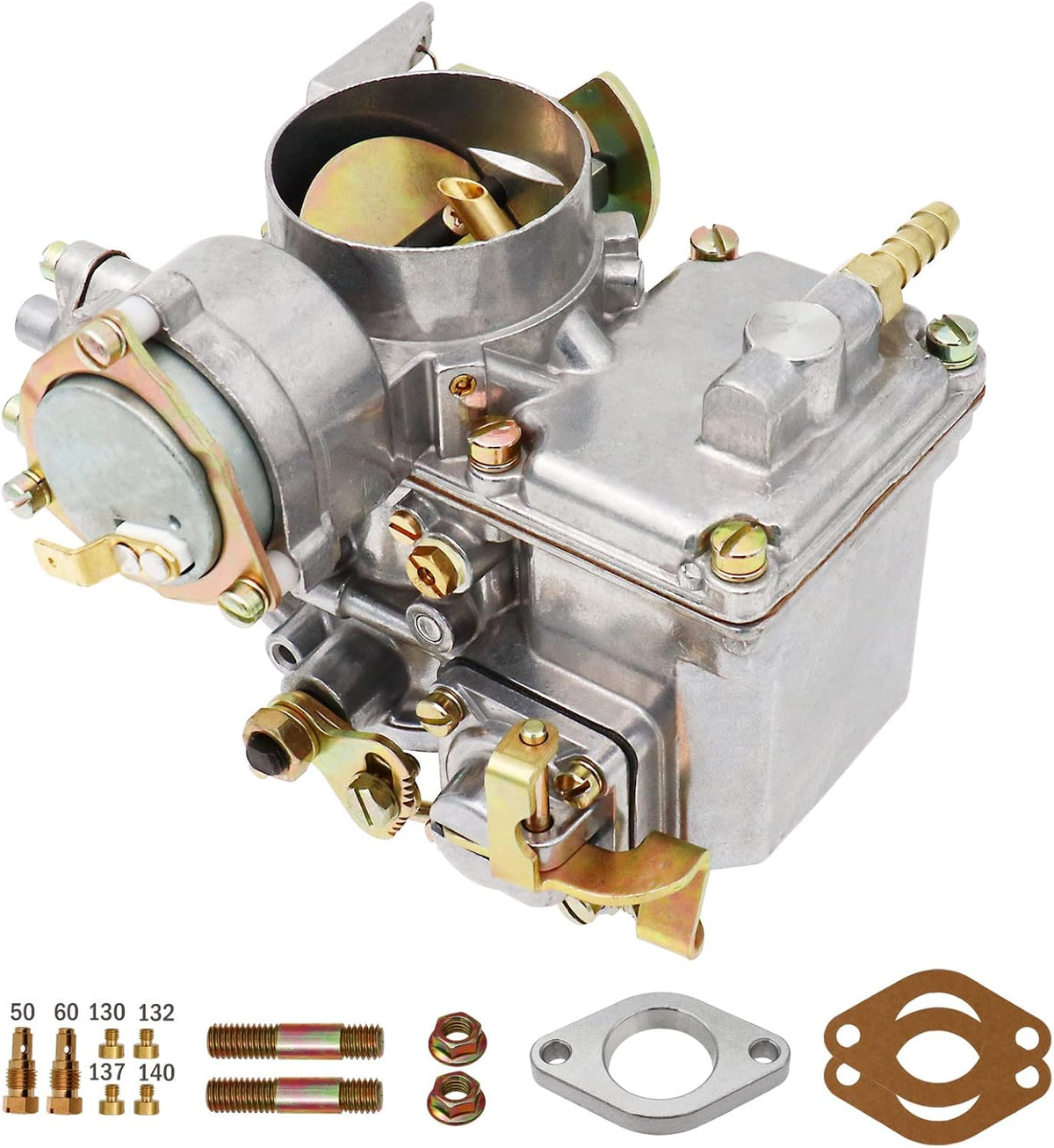 Carburetor 37 PICT Dual Port 1600cc 12V Air Cooled Type 1 Engines Automatic Choke P723