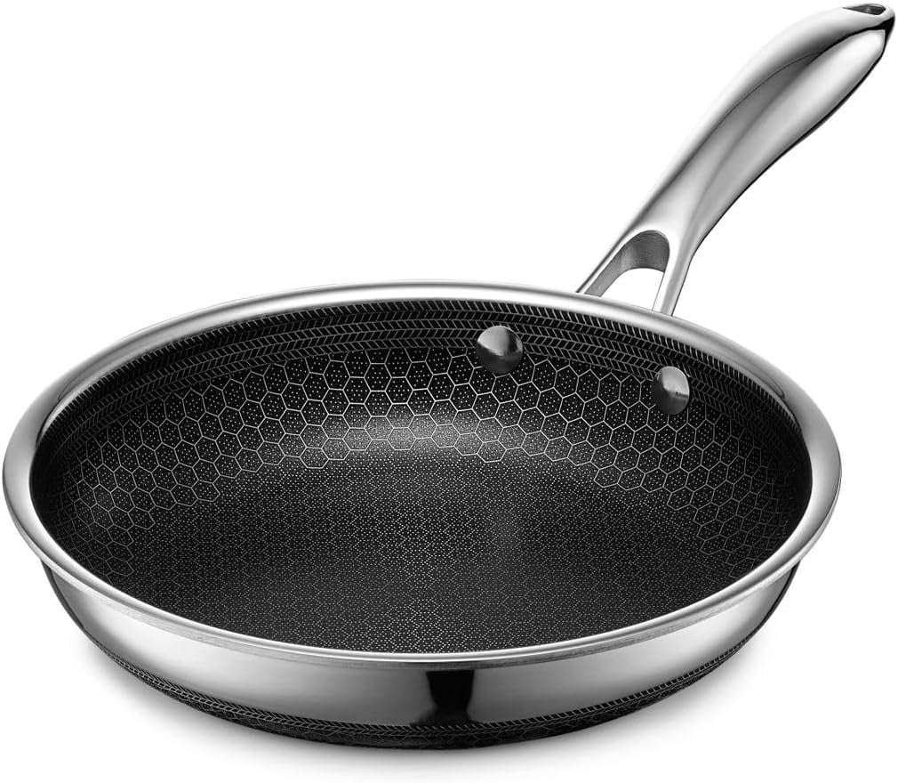 8 inch Hybrid Stainless Steel Nonstick Frying Pan D71061
