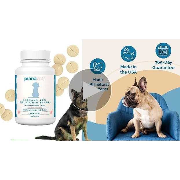 Lignans & Melatonin Blend Medicine for Dogs F727