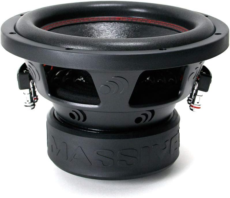 6.5 Inch Car Audio Subwoofer, 250 Watt RMS, Dual 4 Ohm O9504