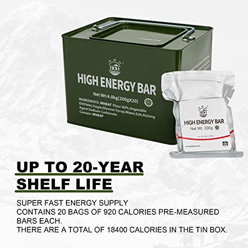 Emergency Food Rations 18400 Calorie 20 Pack V93530