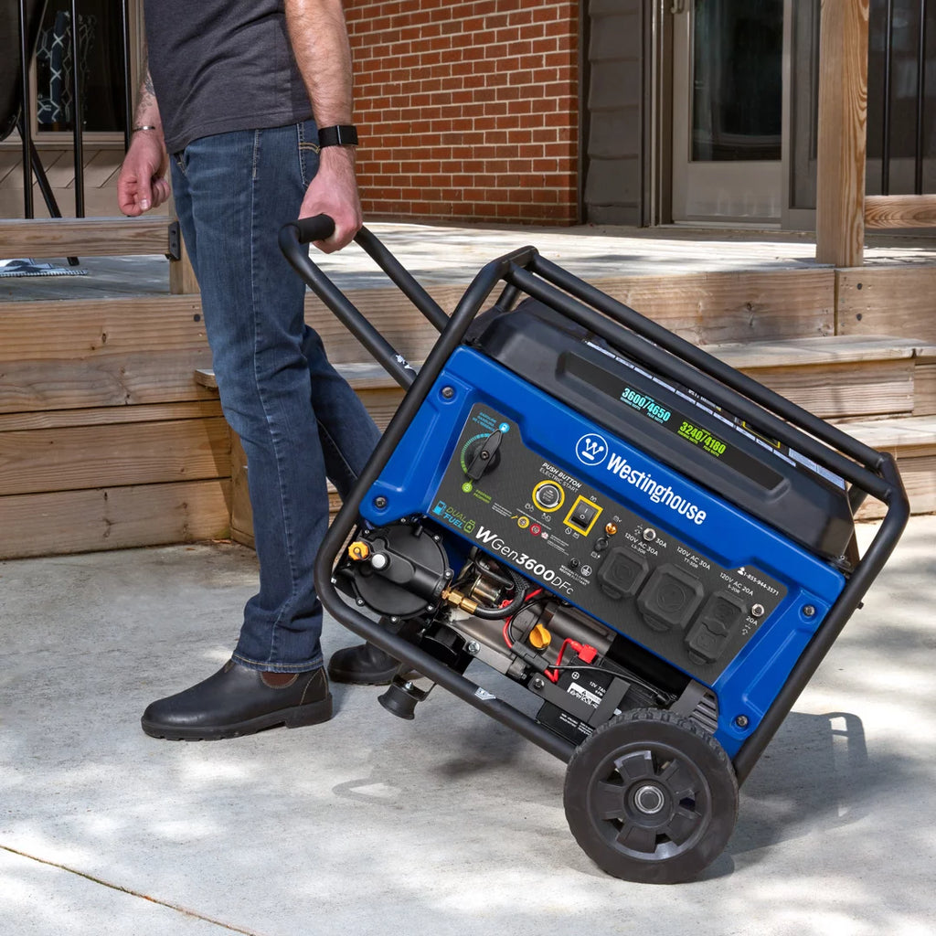 4650 Peak Watt Dual Fuel Portable Generator R612627