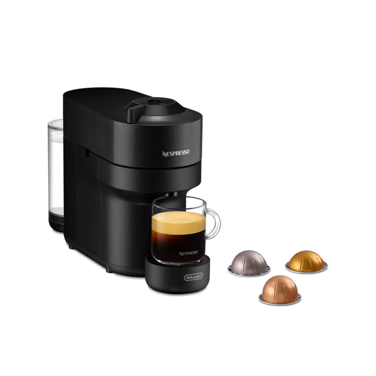 Black Coffee and Espresso Maker with Coffee Tasting Set E93106