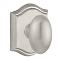 Satin Nickel Privacy Ellipse Knobset R89137
