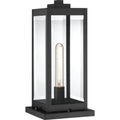 1 Light Outdoor Lantern Earth Black D953