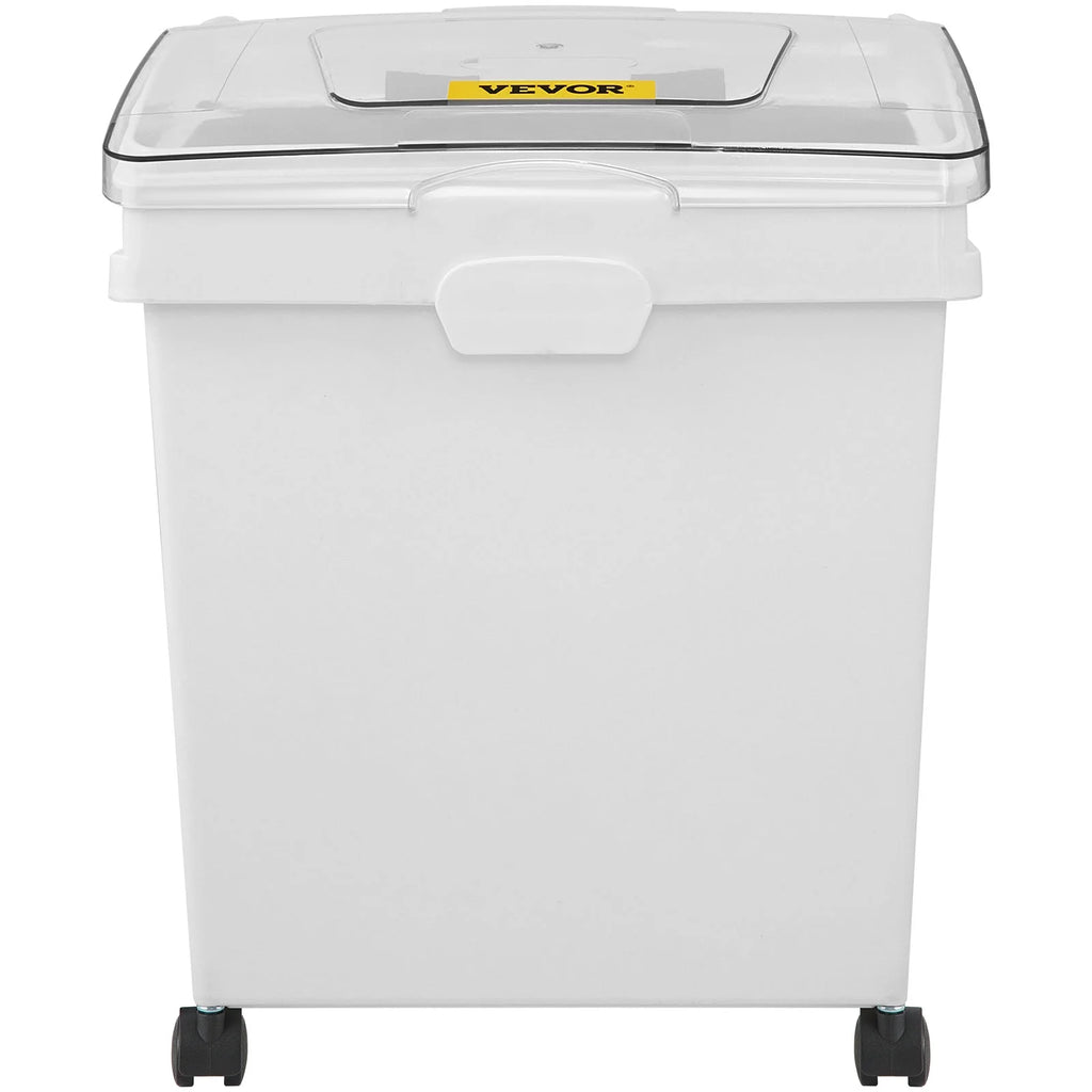10.5 Gallons PP Ingredient Storage Bin with Scoop and Sliding Lid, 3 Pcs/Set W944723