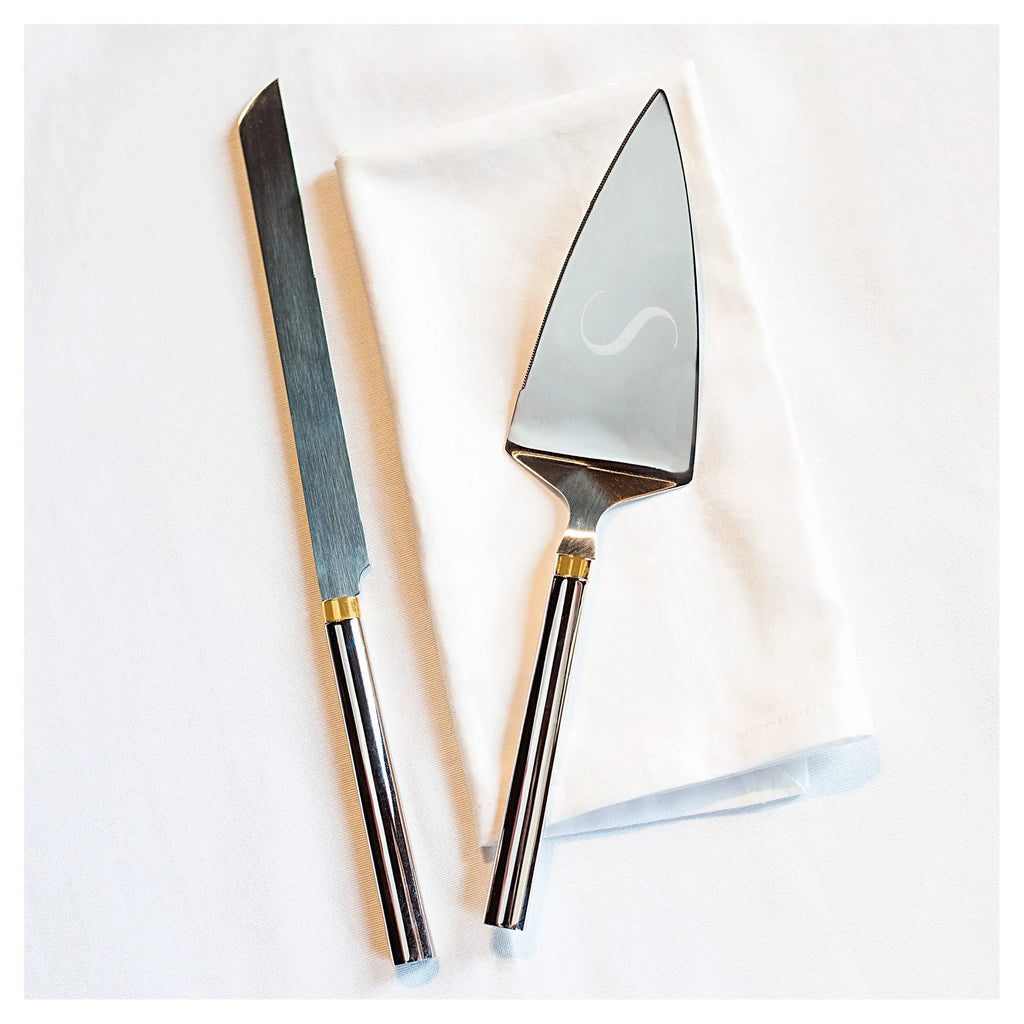 Gold Cake Serving Set X786