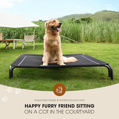 Elevated Dog Bed for Extra Large Dog with Breathable Mesh C7955