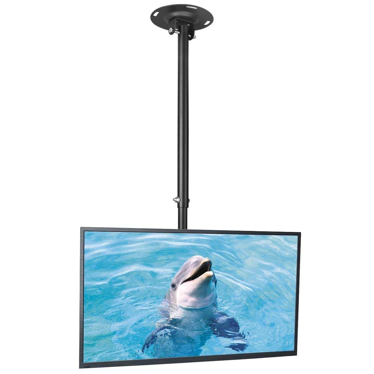 Ceiling TV Wall Mount for 26-50& LCD LED Plasma Flat Panel Display, Max VESA 400x400mm, Max Load 45kg U547